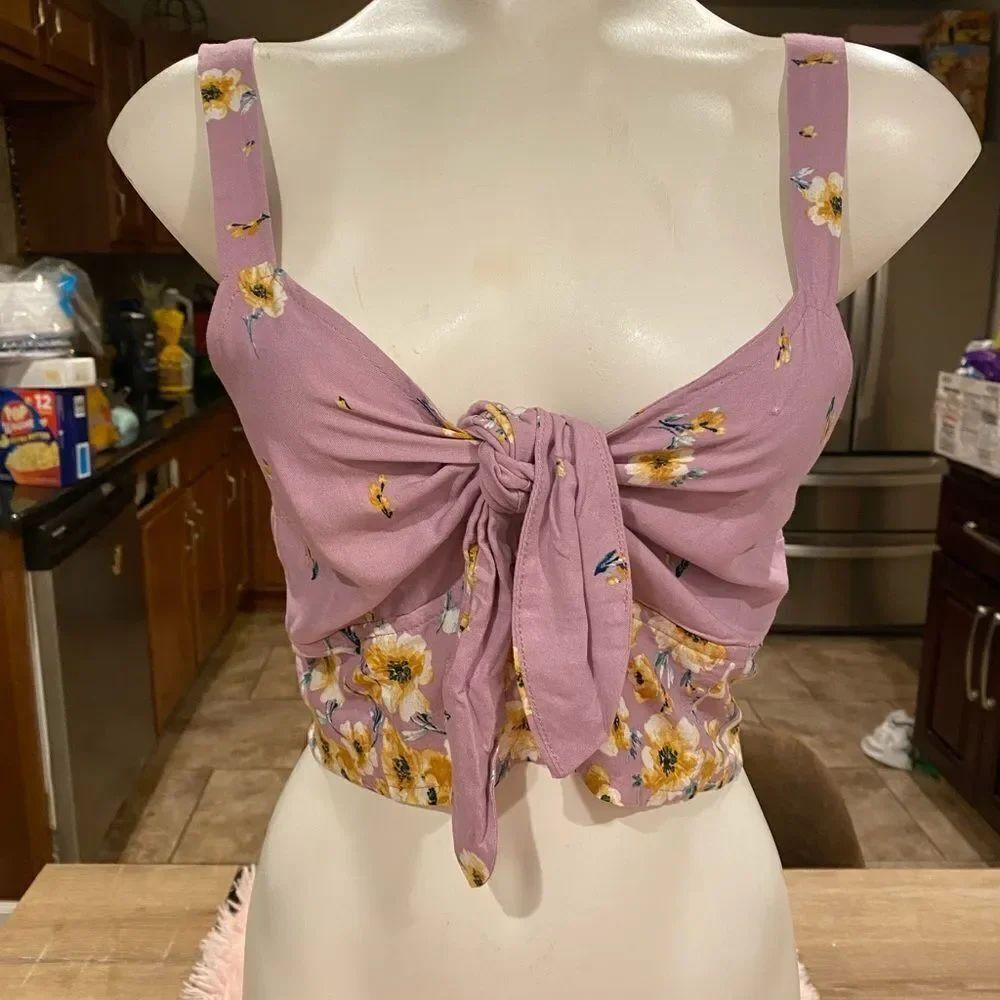 Love crazy Crop top size small